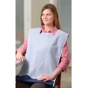 Terry/Waterproof Crumb Catcher Bib, One Size