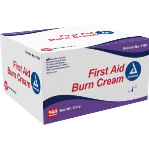 Dynarex First Aid Burn Cream - 0.9g Foil Packet