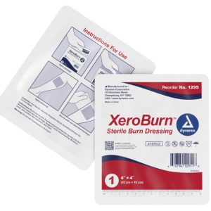 Dynarex Xeroburn Sterile Burn Dressing - 4" X 4"