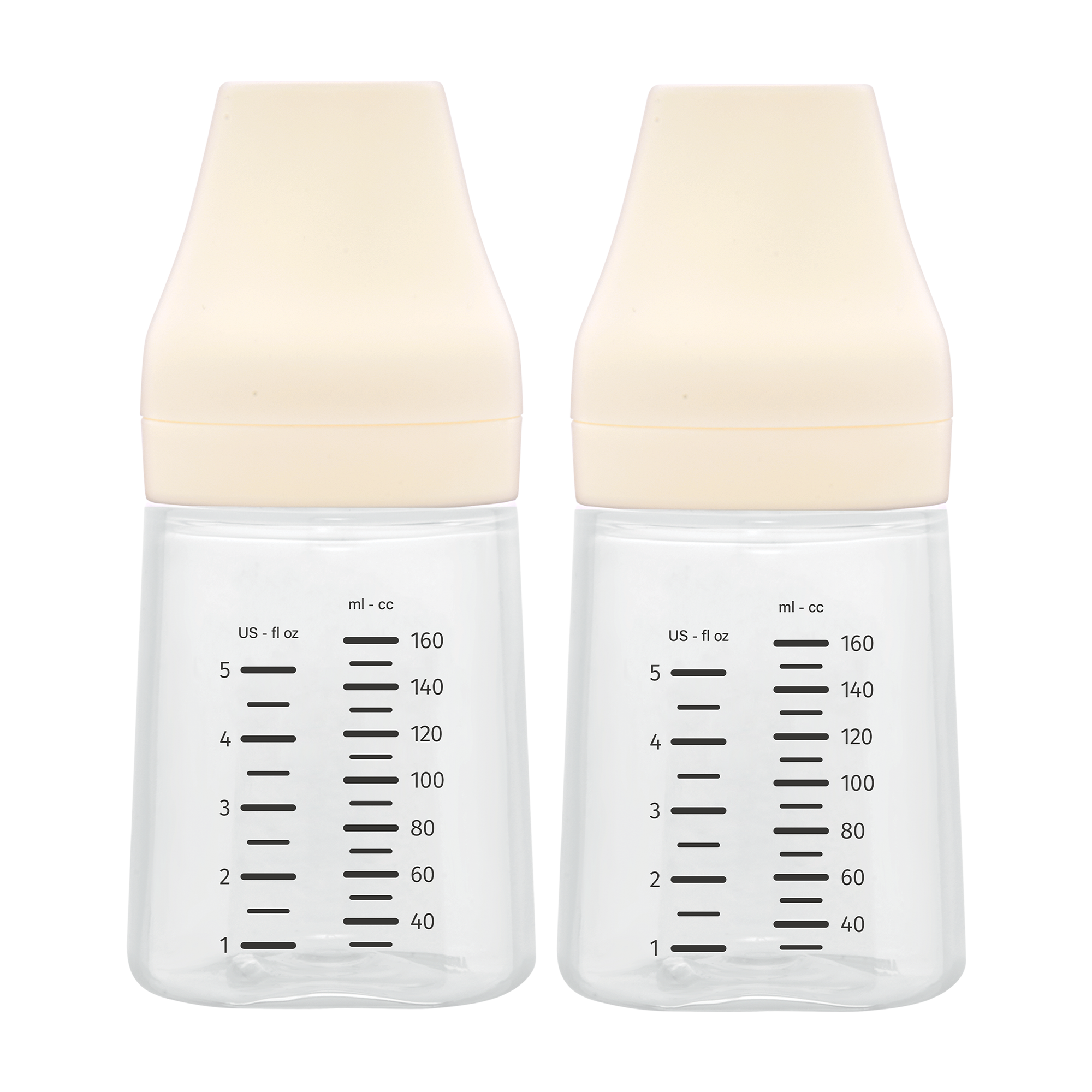 16. Mm011909 Milk Storage Bottles Set Scale