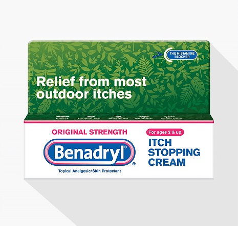 Benadryl Itch Stopping Cream, 1 oz.