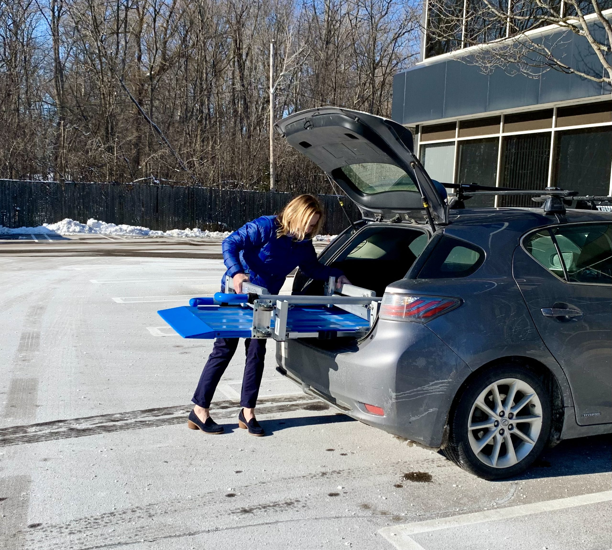 Take Out Of Trunk Portable Parallel Bars